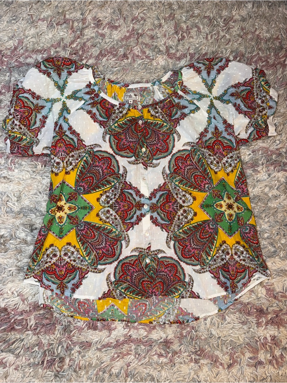 MILLE resort wear blouse M